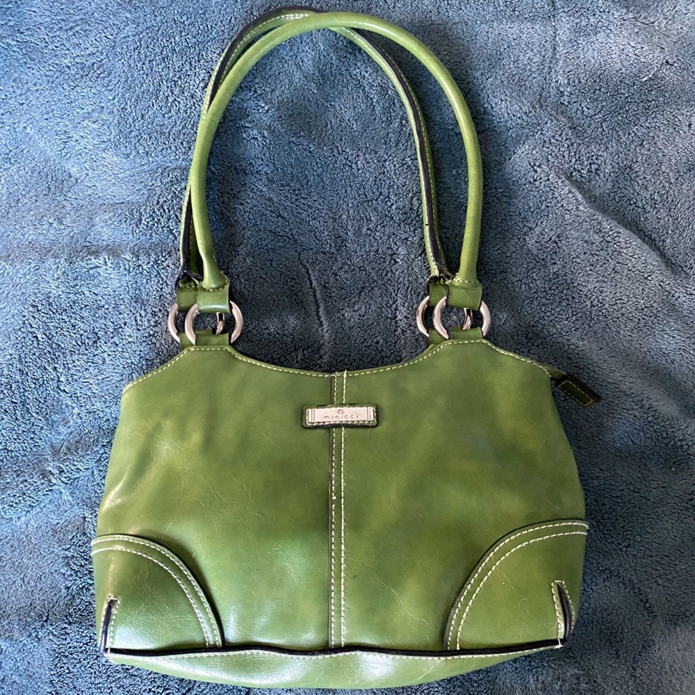 🌻 Minicci Handbag Green Shoulder Bag Purse